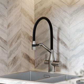 Смеситель для кухни Sancos Orta SC4008BN брашированный никель